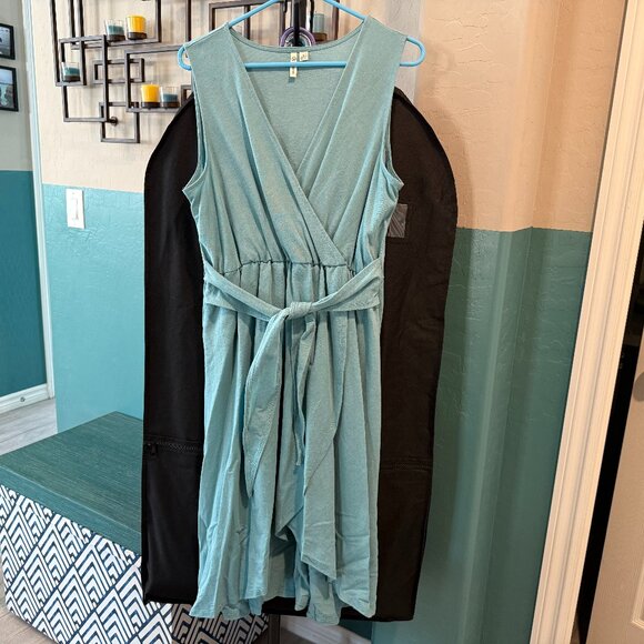 Versona Tie-Front Dress, size Large - Picture 1 of 7